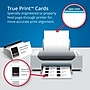 Avery Clean Edge Business Cards, 2" x 3 1/2", Linen Textured White, 200 Per Pack (8873)~#|#~s1063236_sc7