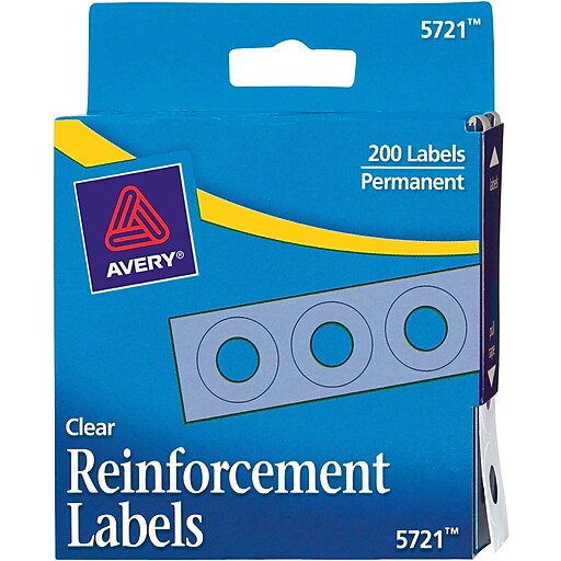 320ct Paper Hole Reinforcements — Label Sticker Binder Ring Punch Hole  Protector