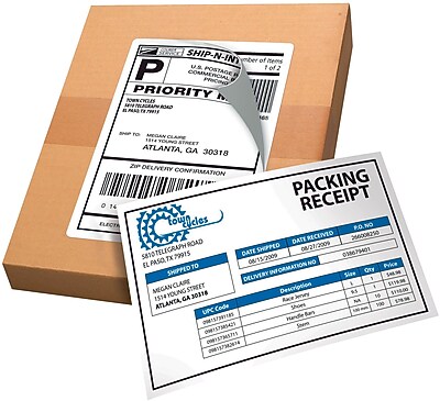 does staples print shipping labels