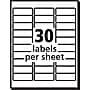 Avery Sure Feed Inkjet Address Labels, 1" x 2-5/8", White, 600 Labels/Pack (8250)~#|#~s1064357_sc7
