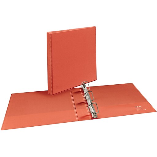 Avery Durable 1.5Inch Slant D 3Ring View Binder, Bright Orange (34158