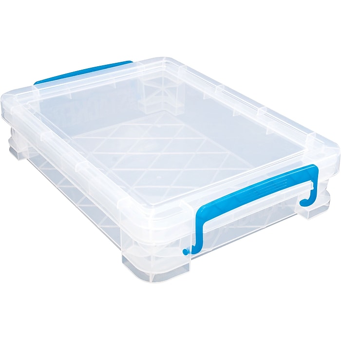 Advantus Super Stacker Document Box, Clear (36873) | Staples
