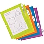 Avery Big Tab Ultralast Plastic Dividers with White Tab Labels, 5 Tabs, Multicolor (24900)~#|#~s1067226_sc7