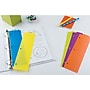 Avery Snap-In Plastic Bookmark Dividers, Assorted Colors with White Labels, Set of 5 (24908)~#|#~s1067232_sc7