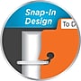 Avery Snap-In Plastic Bookmark Dividers, Assorted Colors with White Labels, Set of 5 (24908)~#|#~s1067234_sc7