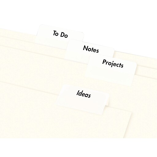 Avery® 13/4" White Printable SelfAdhesive Tabs Staples