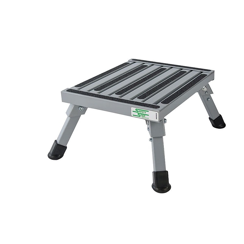 Safety Step Small Folding Aluminum Step, 1000lbs. (S-07C-S) image 1
