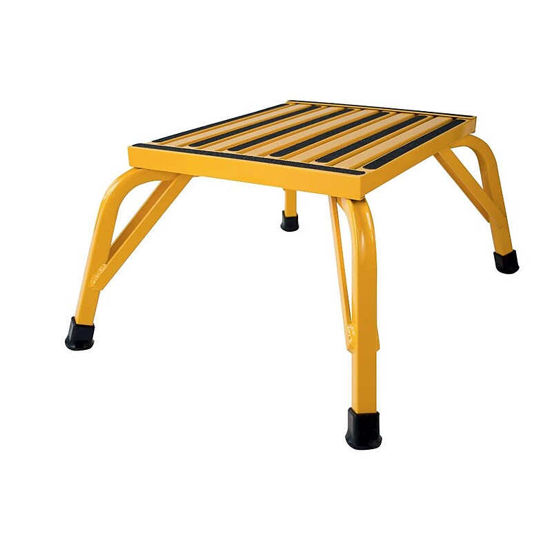 Safety Step Industrial Rubber Step, 1000lbs. (IC-12C-Y) image 1