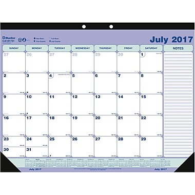 Desk Pad Calendar 2017 Desk Pad Calendar 2017