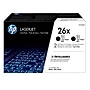 HP 26X Black High Yield Toner Cartridge, 2/Pack (CF226XD)~#|#~s1069198_sc7