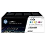 HP 410A Cyan/Magenta/Yellow Standard Yield Toner Cartridge, 3/Pack  (CF251AM)~#|#~s1069201_sc7
