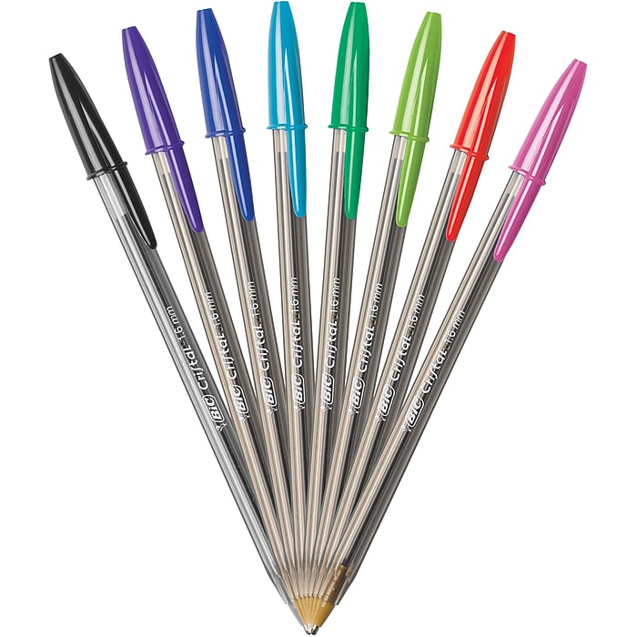 cristal xtra bold ballpoint bic cristal mm colors