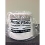 Tablemate® Disposable Round Plastic Plate, 6"(Dia), White, 125/Pack~#|#~s1069683_sc7