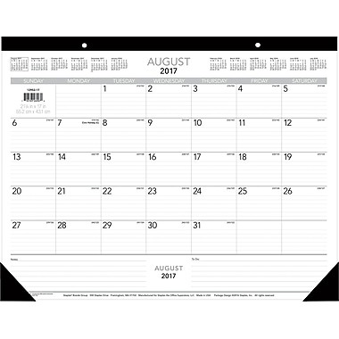 Desk Pad Calendar 2017 Desk Pad Calendar 2017