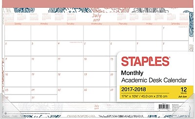 Desk Calendars | Staples