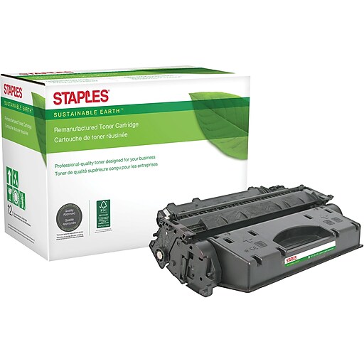 Sustainable Earth by Staples Remanufactured Black Toner Cartridge
