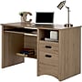 South Shore Gascony 46" Computer Desk, Rustic Oak (9064070)~#|#~s1071335_sc7