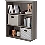 Morgan 3-Shelf Bookcase, Gray Maple (10152)~#|#~s1071452_sc7