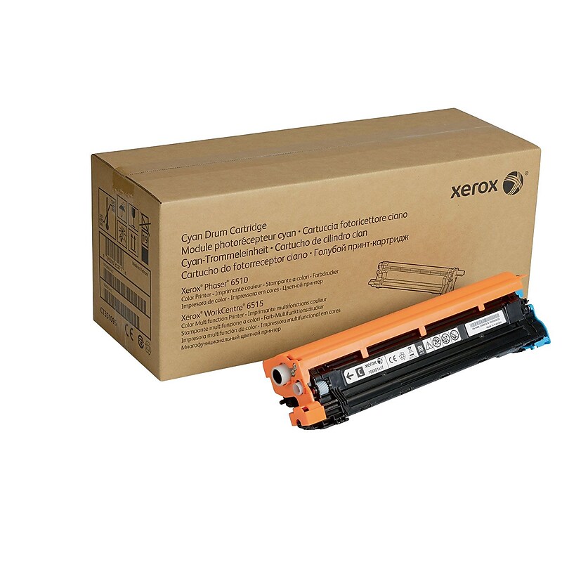 Xerox 108R01417 Cyan Standard Yield Drum Unit, Prints Up to 48,000 Pages (XER108R01417) image 1