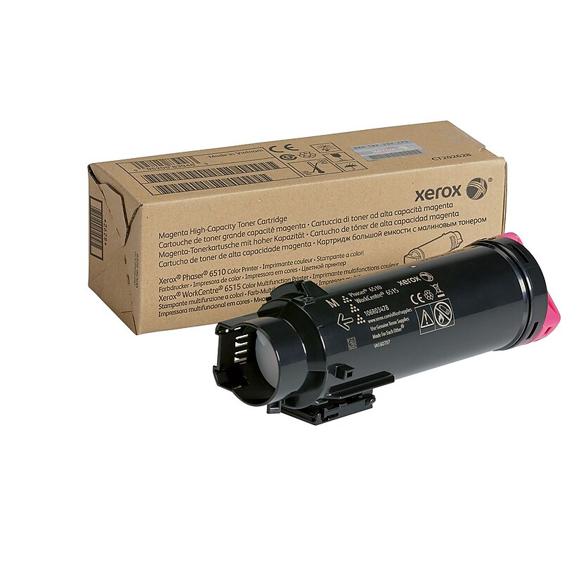 Xerox 106R03478 Magenta High Yield Toner Cartridge, Prints Up to 2,400 Pages (XER106R03478) image 1