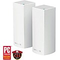 Linksys VELOP Whole Home Mesh Wi-Fi System AC2200 Tri Band Wireless and Ethernet Router, White (WHW0302)