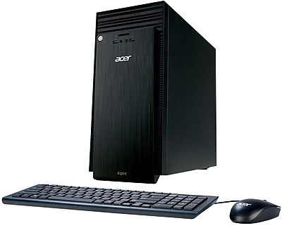 Acer Aspire (ATC710UR62) Desktop Computer, 6th Gen Core i5, 16GB RAM, 2TB HDD + 96GB SSD