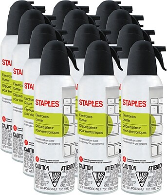 UPC 086216075322 product image for Staples Electronics Duster 7 oz 12pk | upcitemdb.com