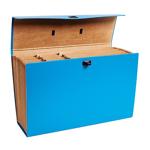 Shop Staples for Staples® Expanding Case File, Legal, AZ Index, Blue