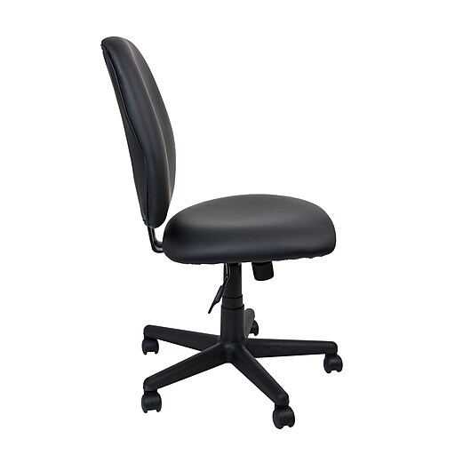 Staples Haydn Luxura MidBack Task Chair Without Arms, Black Staples