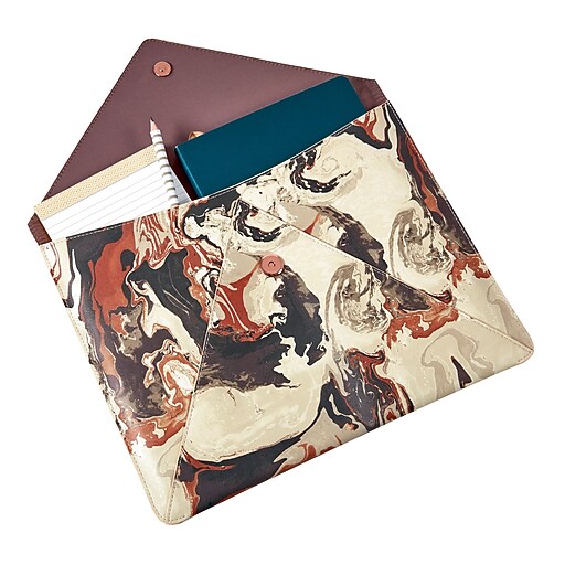 DwellStudio Document Envelope Pouch, Marble (45044) at Staples