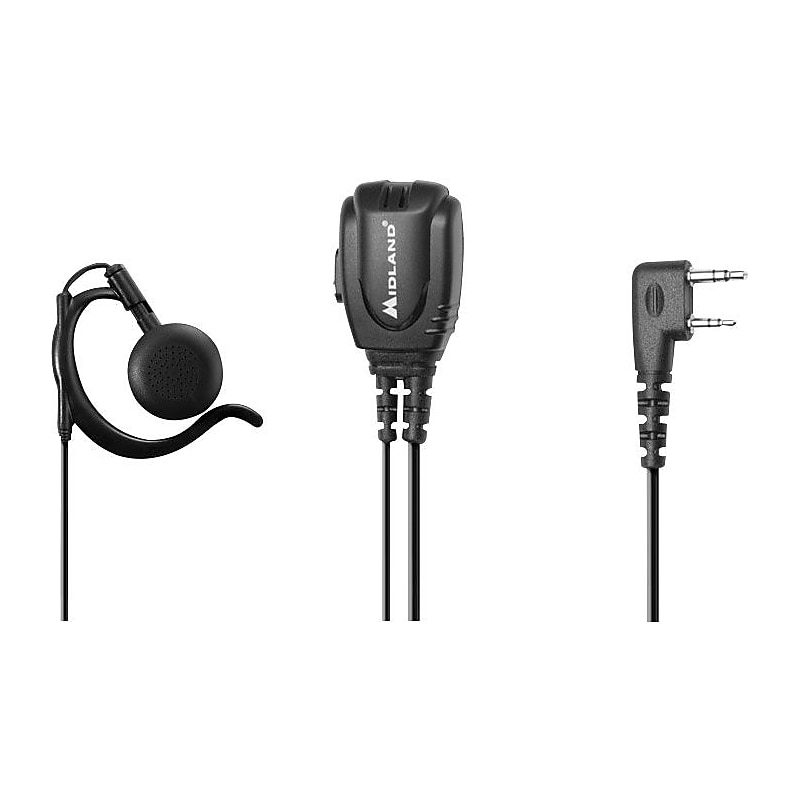 MIDLAND RADIO Biztalk Over Ear Headset, Black (BA2) image 1
