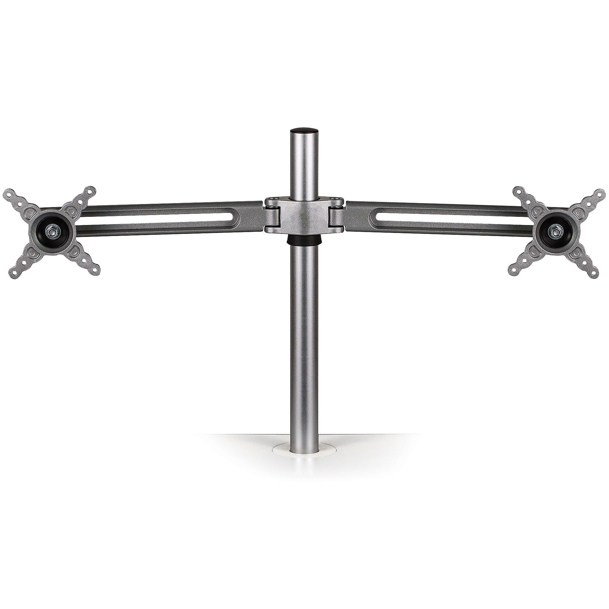 Fellowes Lotus Adjustable Monitor Arm, Up to 27″ Monitor, Silver (8042901) Sansujyuku sansujyuku.com