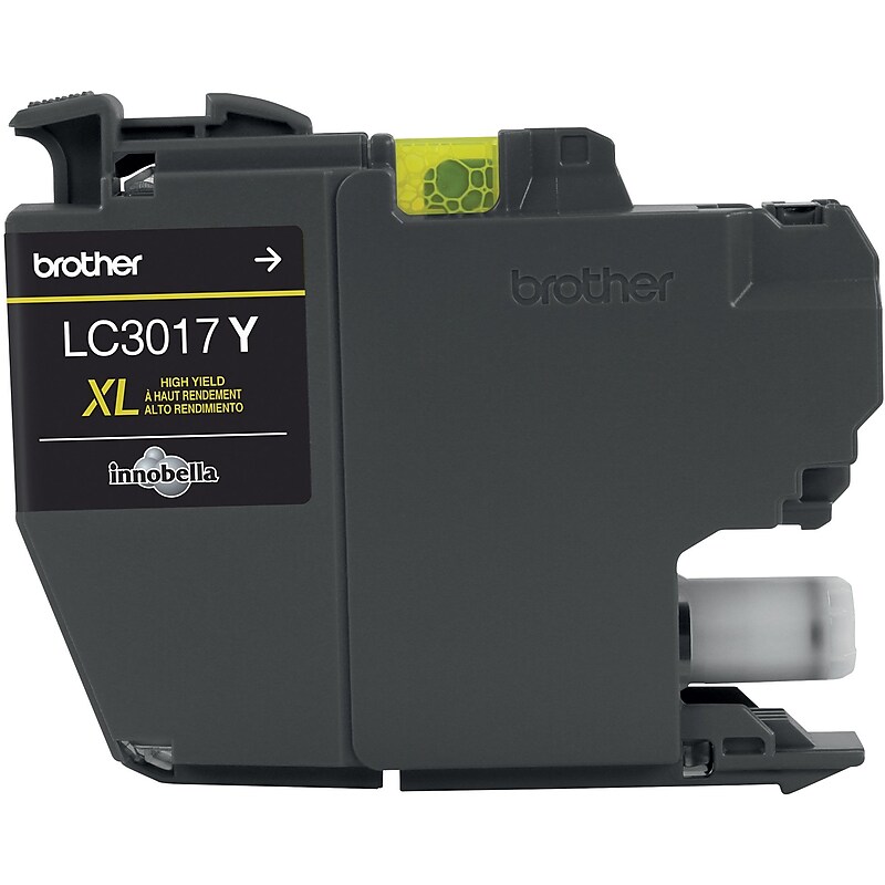 Brother LC3017Y Yellow High Yield Ink   Cartridge image 1