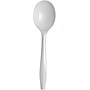 Dixie Plastic Soup Spoon, 5-9/16” Medium-Weight, White, 1000/Pack (PSM21)~#|#~s1075229_sc7