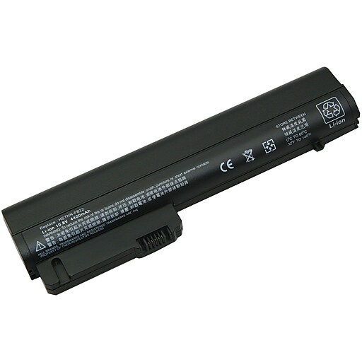 DENAQ 6Cell 47Whr LiIon Laptop Battery for HP (HewlettPackard) EliteBook 2530P at Staples