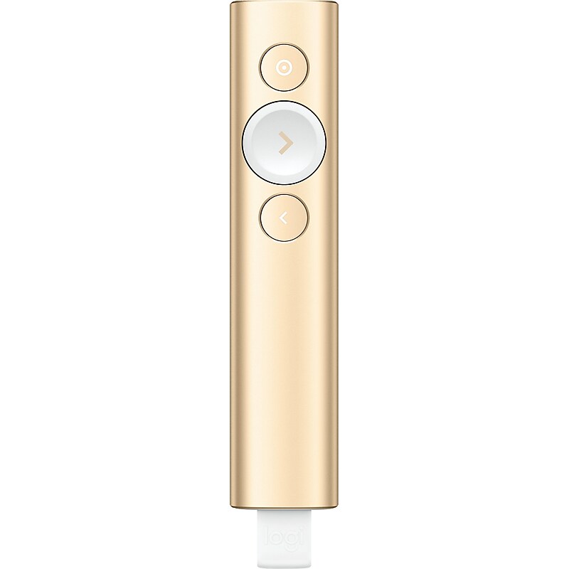 Logitech Spotlight Presentation Remote, Gold (910-004860) image 1