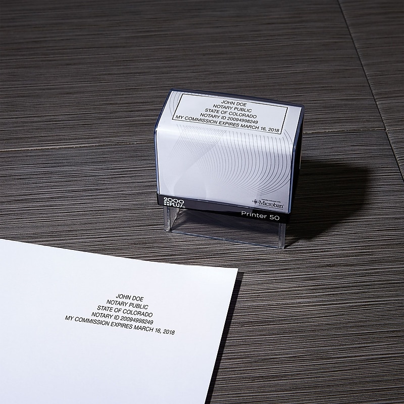 Custom Notary Stamps by Staples® Print Services image 1