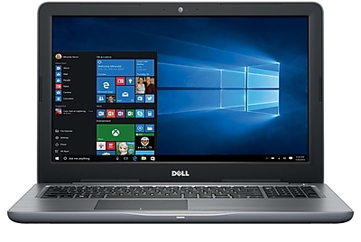 Dell i5567-7526GRY 15.6″ Laptop Computer, 7th Gen Core i7, 8GB RAM, 256GB SSD