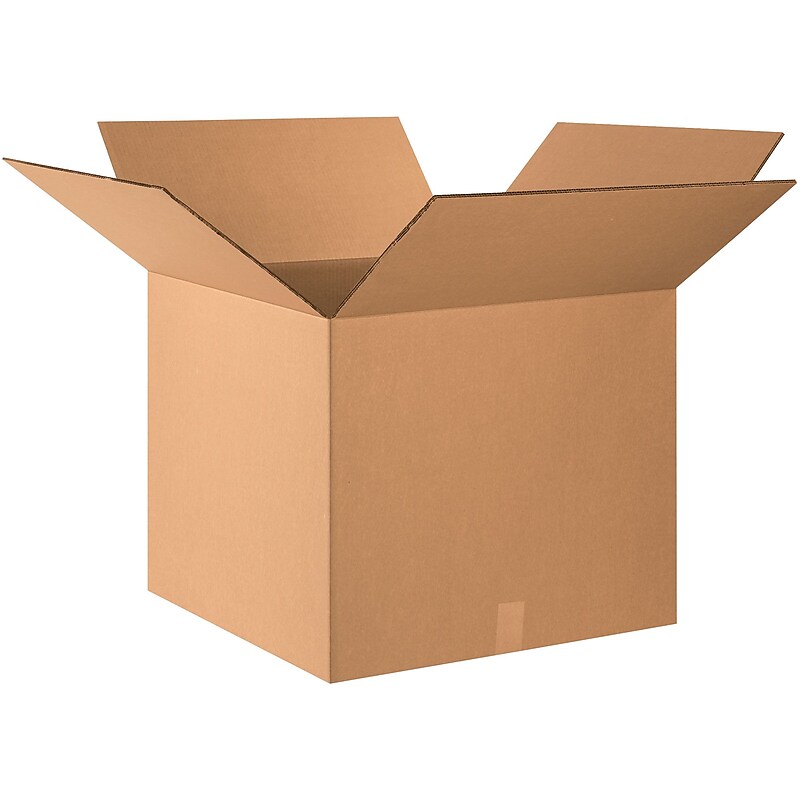 Double Wall Boxes, 24" x 24" x 20", Kraft, 10/Bundle (HD242420DW) image 1