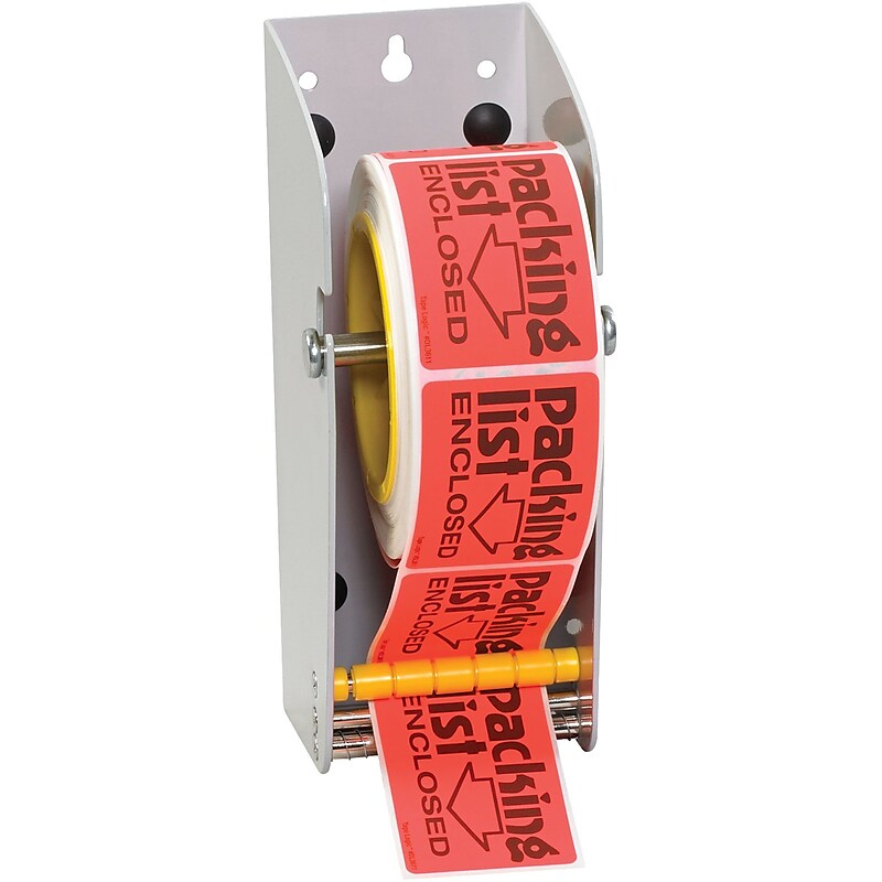 Wall Mount Label Dispenser, 3", White, 1/Each (LDM300) image 1