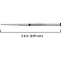 YAFA® Monteverde USA® Soft Roll™ Ballpoint Pen Refill, Medium Point, Black Ink, 2/Pack (M132BK)~#|#~s1077396_sc7