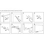 U Brands Glass Dry Erase Board, 70" x 35", Black Surface, Frameless (172U00-01)~#|#~s1077552_sc7