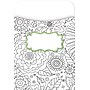 Barker Creek Color Me! In My Garden Library Pockets, 5.125" x 3.5", 30/Pack (BC1243)~#|#~s1077785_sc7