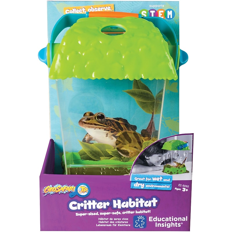 Educational Insights GeoSafari Jr. Critter Habitat (5092) image 1