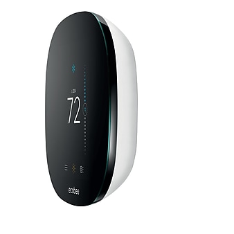 ecobee 3 Lite 2.0 WiFi Smart Thermostat, White/Black/Silver (EB-STATE3LT-02)