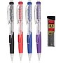 Pentel Twist-Erase Click Mechanical Pencil, 0.5mm, Assorted Colors, 6/Pack (PD275TLBPS6M)~#|#~s1081296_sc7