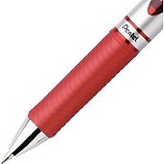 Pentel EnerGel Deluxe RTX Gel Pen, Medium Point, Red Ink (BL77-B)