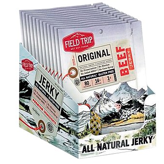 Field Trip Original Beef Jerky, 1.0 Oz., 12/Carton