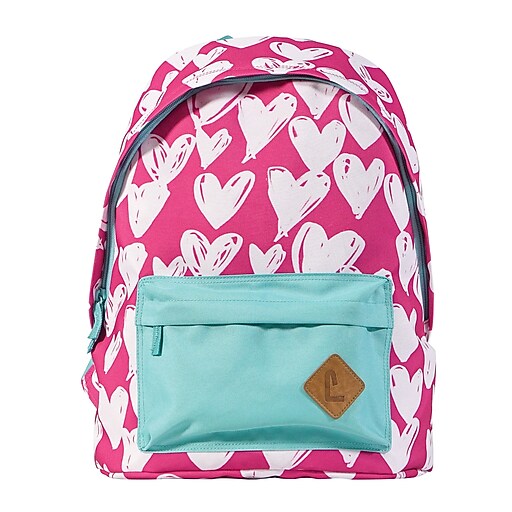 Kids Backpack 16" Hearts at Staples