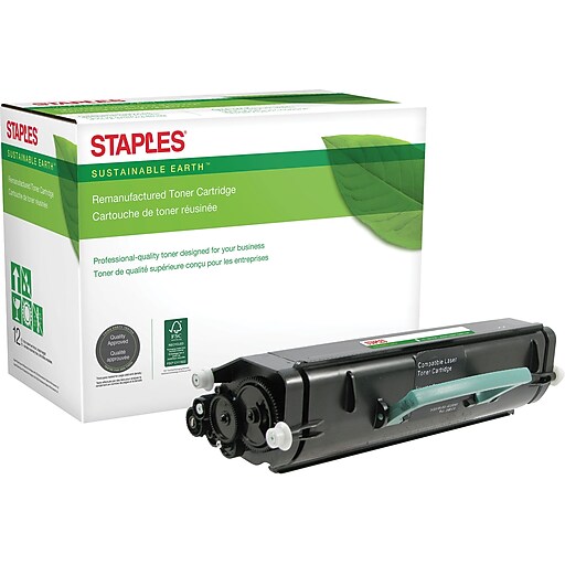 Sustainable Earth by Staples Remanufactured Black Toner Cartridge
